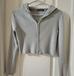 Brandy Melville Arden Crop Hoodie